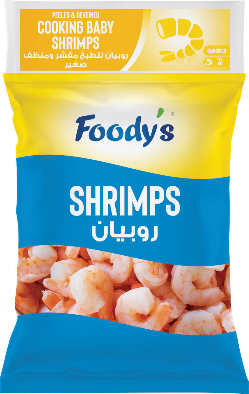 Foodys Frozen Baby Shrimps 400g